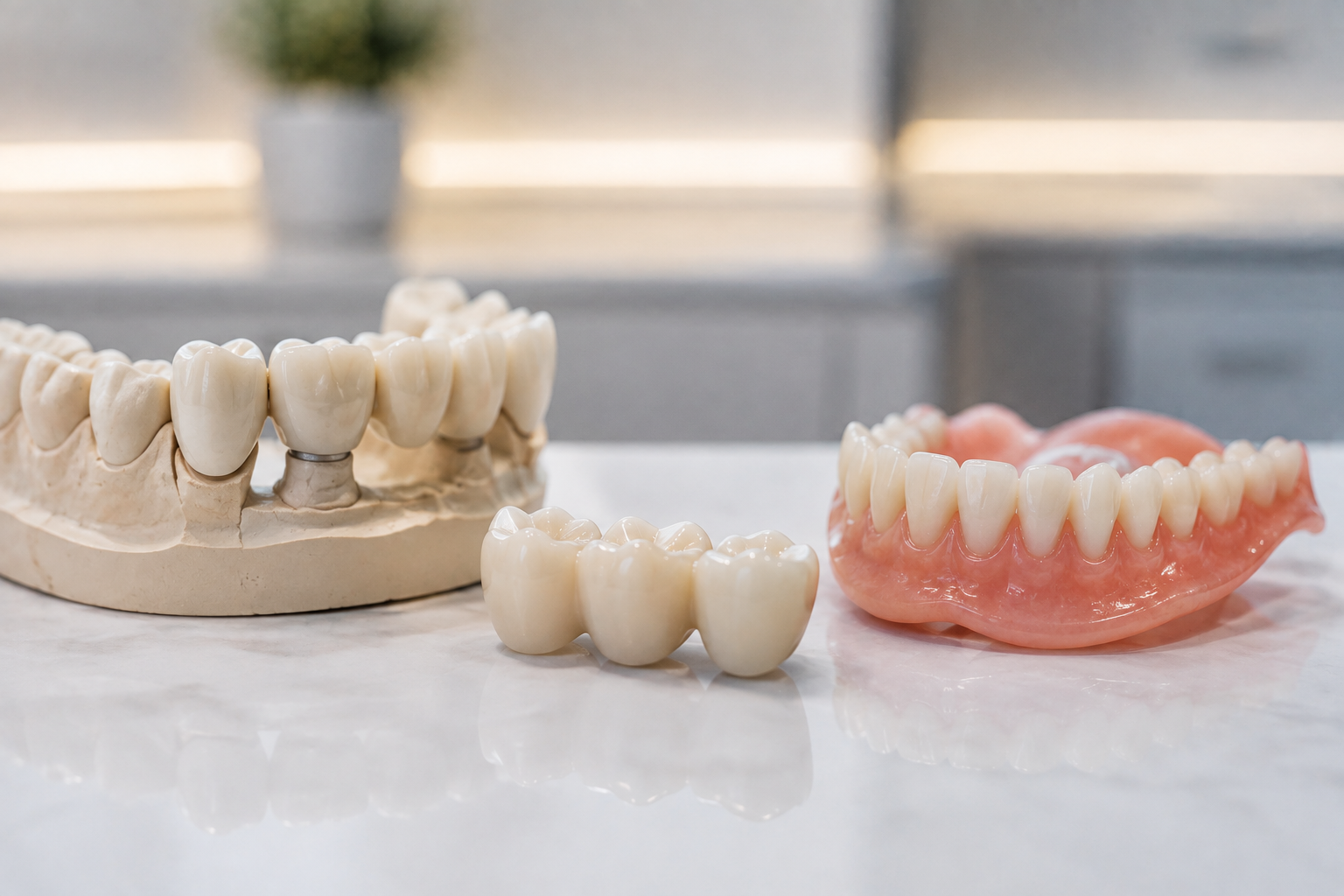 Crowns, Bridges & BPS Suction Dentures